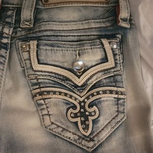 Rock Revival bootcut 24 Raven